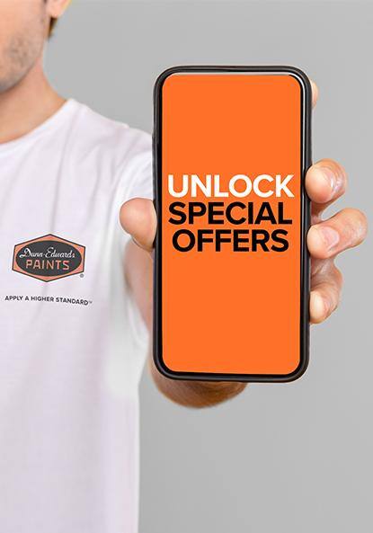 Dunn Edwards Unlock Special Offers